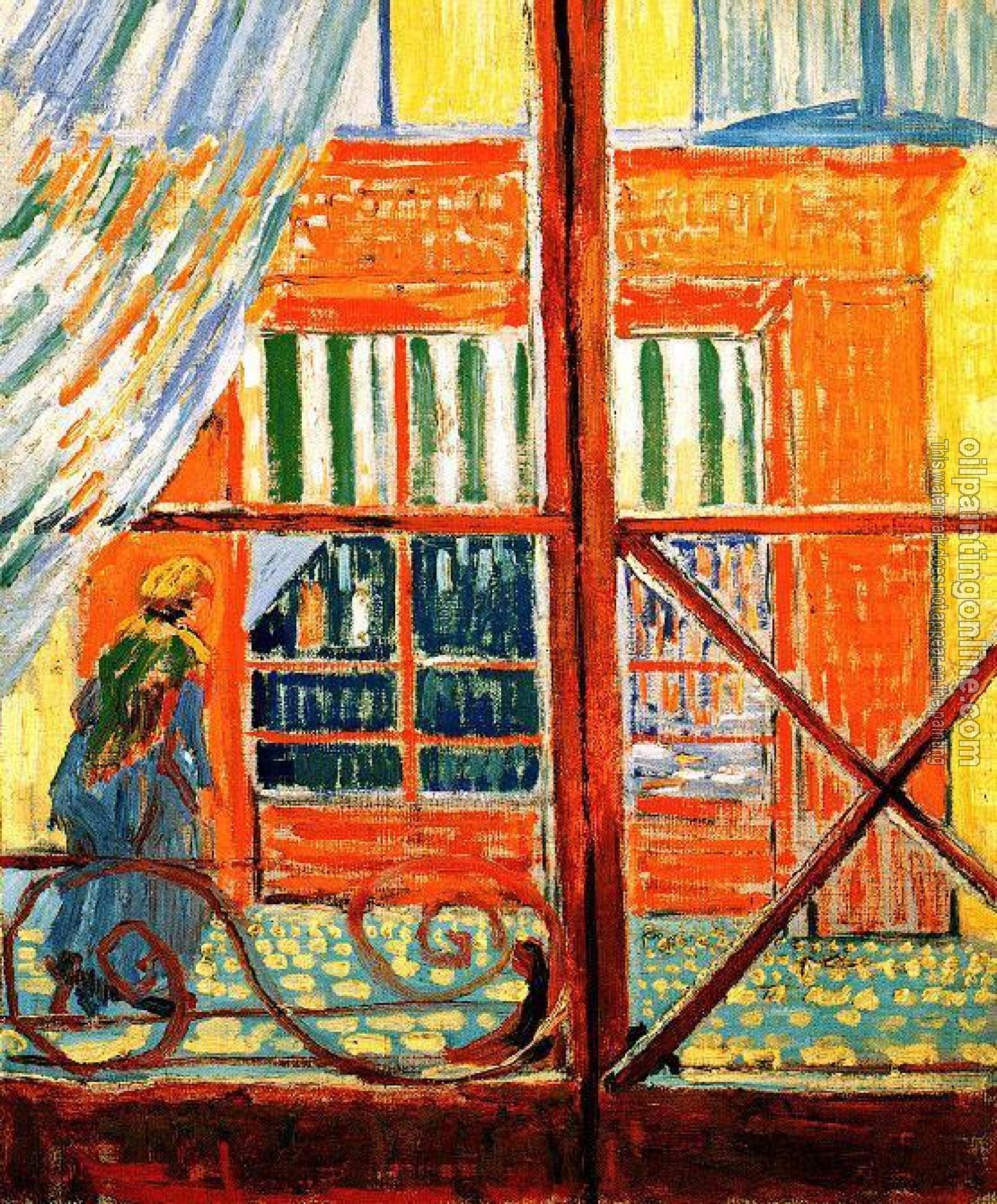 Gogh, Vincent van - A Pork-Butchers Shop Seen from a Window